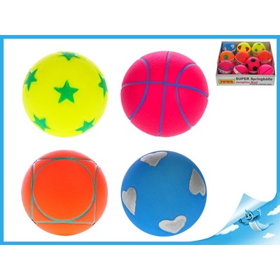 Míček žonglovací 6 5cm různé druhy 4 barvy