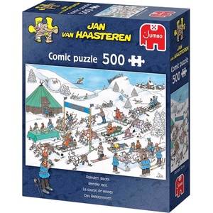 Jumbo - Puzzle Jan van Haasteren - Reindeer Races - 500 piese