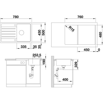Image 1 of BLANCO LEGRA 45 S (522201)