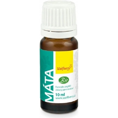Wolfberry Esenciální olej Máta BIO 10 ml
