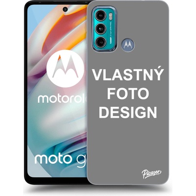 Púzdro Picasee silikónové Motorola Moto G60 - Vlastný design/motiv čiré