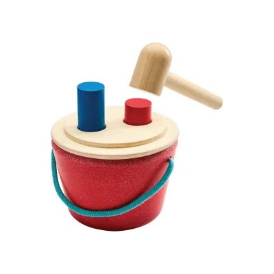PlanToys Zatloukací box válečky