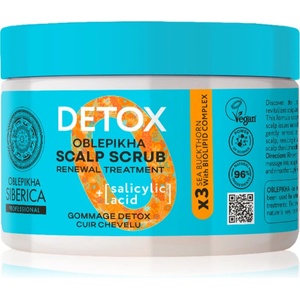 Natura Siberica Oblepikha Siberica Detox пилинг с детокс ефект за всички видове коса 300ml