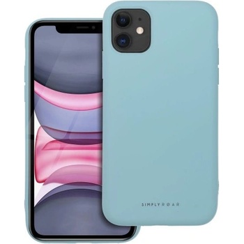 Apple Силиконов калъф кейс ROAR case CLOUD SKIN за iPhone 11, Син