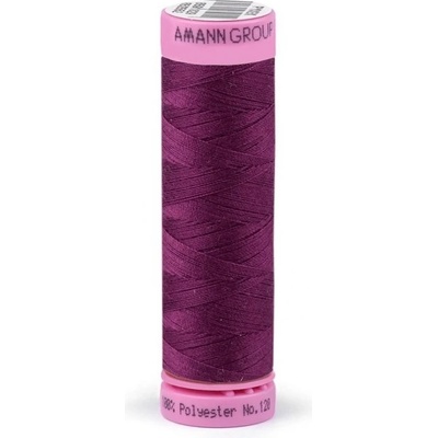 Polyesterové nitě návin 100 m Aspo Amann 1062 Grape Royale