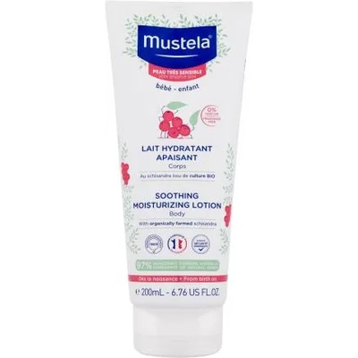 Mustela Bébé Soothing Moisturizing Body Lotion хидратиращ лосион за тяло за чувствителна кожа 200 ml