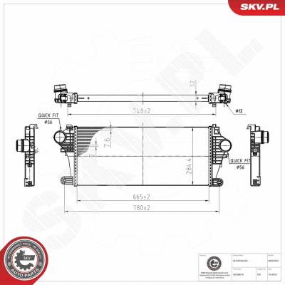 Chladič turba ESEN SKV 98SKV021