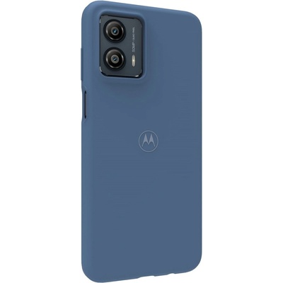 Motorola Калъф за Motorola Moto G53 5G, силиконов, Motorola G53-5G-SC-SFT-GB, удароустойчив, син (G53-5G-SC-SFT-GB)