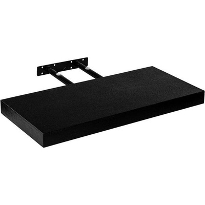 Stilista nástenná polica Volato, 30 cm, čierna