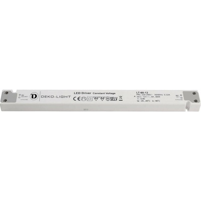 Dekolight Deko-Light napájení LT-60-12 konstantní napětí 5000 mA IP20 12V DC 60,00 W 862093