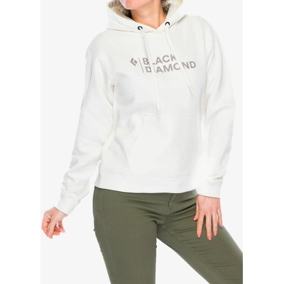 Black Diamond Mini Stacked Pullover Hoody off white