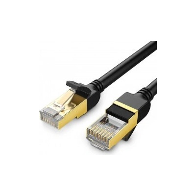 Ugreen NW107 Ethernet RJ45 okrúhly sieťový, Cat.7, STP, 2m, černý