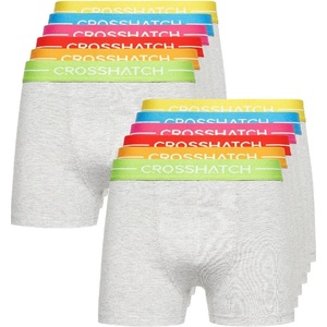 Crosshatch Боксерки Crosshatch 12 Pack of Astral Boxers - Grey
