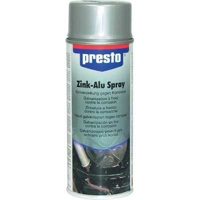 Presto Zink-Alu sprej 300°C - strieborný - 400 ml