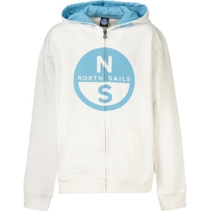 North sails Детски суитшърт с цип north sails, Размер 14a, Цвят Бял (792091000_bi0101)