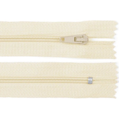 Stoklasa Spirálový zip No 3 délka 20 cm autolock Balení: 1 ks, Varianta: 103 krémová nejsvět. 103 krémová nejsvět.
