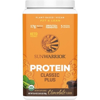 Sunwarrior Protein Classic Plus | Plant Based with Stevia [750 грама] Шоколад