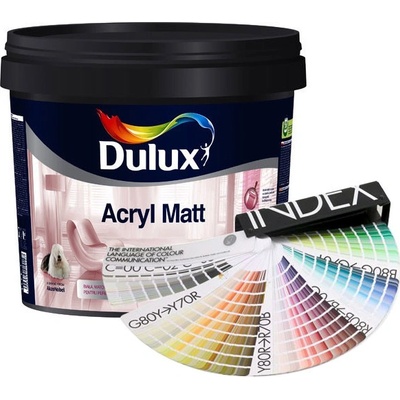 DULUX Interiérová barva Acryl Matt - Míchaný odstín 5L