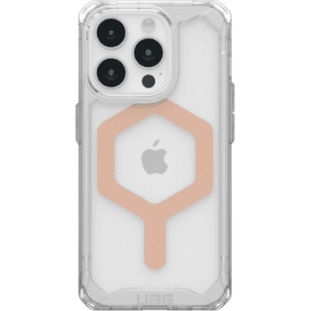 Urban Armor Gear Кейс UAG Plyo за iPhone 15 Pro, съвместим с MagSafe, ice-rose gold (KXG0075283)
