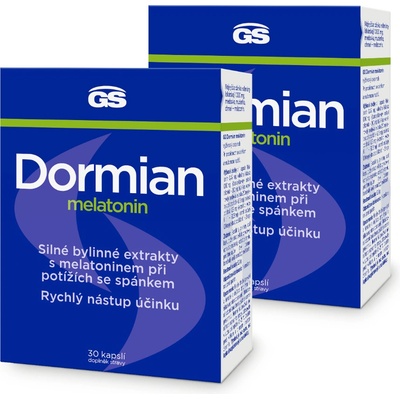 GS Dormian GS Dormian melatonin 30 kapslí