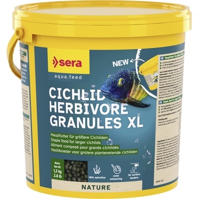 Sera Cichlid Herbivore Granules XL Nature 1,3 kg
