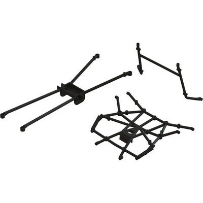 Arrma Firearm 6S BLX 4WD Vnútorné vzpery ochrannej klietky 1:7
