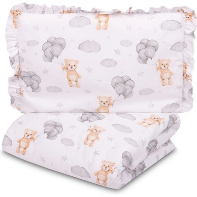 Sensillo Спален Комплект 2 Части Меченце Сиво 100X135 См Sensillo (SILLO-437947)