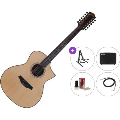 BromoGuitars BAT4CE12 Premium SET Natural 12-струнна електро-акустична китара