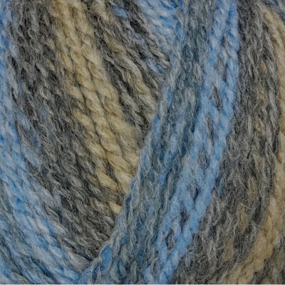 YarnArt Everest 7030 modro hnedá mix