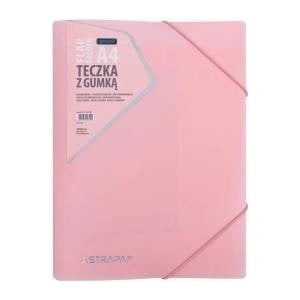 ASTRA papiernicze Briefcase with rubber band PP pastel mix ASTRAPAP