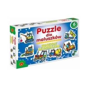 McQ by Alexander McQueen Puzzles for Babies - Construction Machinery