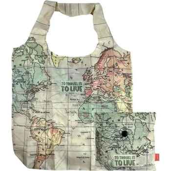 LEGAMI Чанта Legami Foldable cosmetic boarding bag - Green (Multicolor)