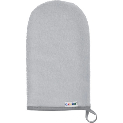 Akuku froté žínka 21x12 cm sivá