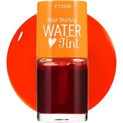 Etude Dear Darling Water Tint farba na pery s hydratačným účinkom 03 Orange 9 g