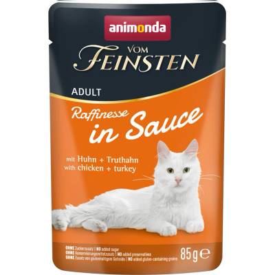 animonda vom Feinsten Adult Raffinesse v omáčce s kuřecím a krůtou 48 x 85 g