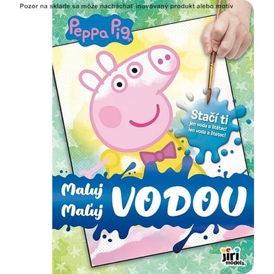 Jiri Models Maľuj vodou Prasiatko Peppa