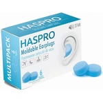 Haspro 6p силиконови тапи за уши, сини (epum2003)