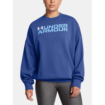 Under Armour Дамски суитшърт Under Armour Rival Fleece WordmarkOS Crew-BLU Under Armour | Sin | ЖЕНИ | XS