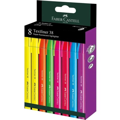 Faber-Castell Textliner 38 sada 8 ks
