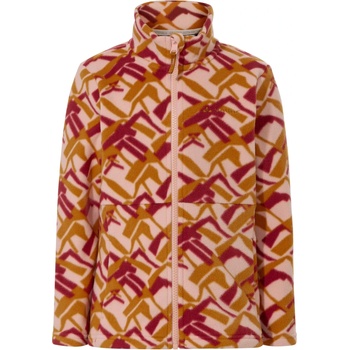 VAUDE Детско поларено яке Vaude Kid's Pulex All-over-Print Jacket Fleece jacket - Soft Rose - размер 98 (EU) (703-5137-0212)