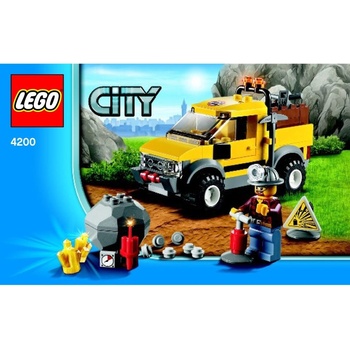 LEGO® City 4200 Banský terénny voz