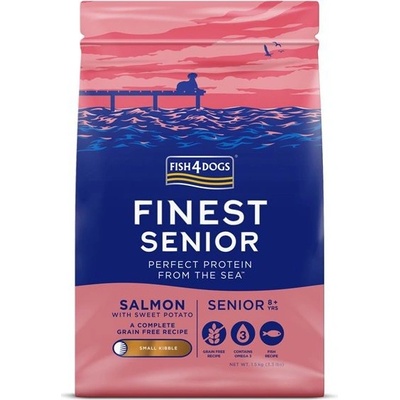 Fish4Dogs Finest Senior Salmon small 1,5 kg