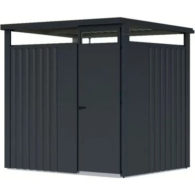 KARIBU OSTEN 1,5 plechový domček (12509) 226 x 166 cm, antracit