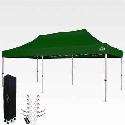 BRIMO Nůžkový stan 3x6 ALU bez stěn Zelená S. Alu – Hledejceny.cz