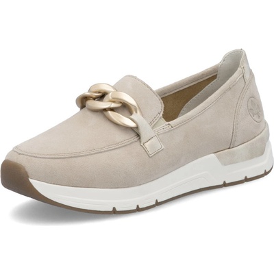 Rieker béžové sportovní mokasíny 58944-60