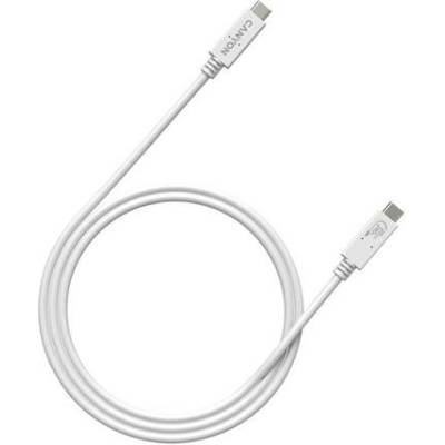 Canyon CNS-USBC240W20G1W nabíjací a dátový USB-C / USB-C USB4 240 W PD, 20 Gb/s 1m bílý