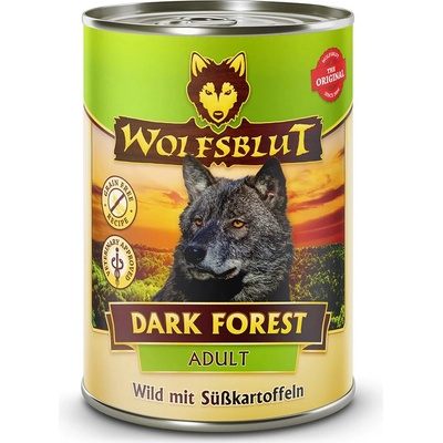 Wolfsblut Dark Forest Adult zverina s batátmi 395 g
