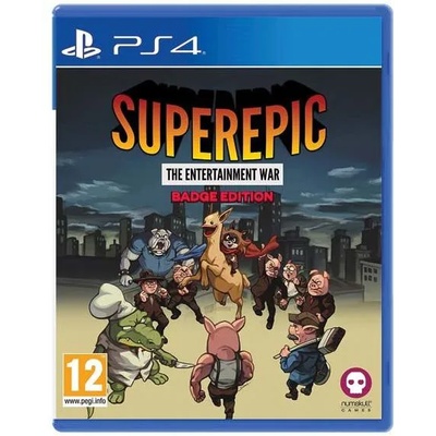 Numskull Games SuperEpic The Entertainment War [Badge Edition] (PS4)