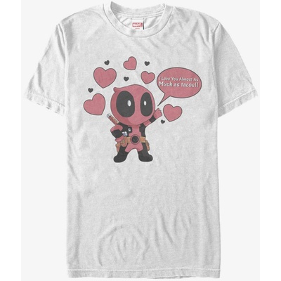 ZOOT. Fan Бяла унисекс тениска Marvel Love Tacos ZOOT. Fan | Byal | МЪЖЕ | S