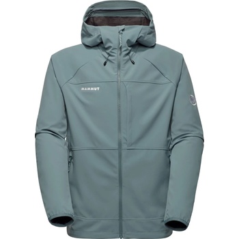 Mammut Мъжко софтшел яке Mammut Ultimate Comfort Softshell Hooded Jacket Softshell jacket - Strata - размер XXL (003-3448-0315)